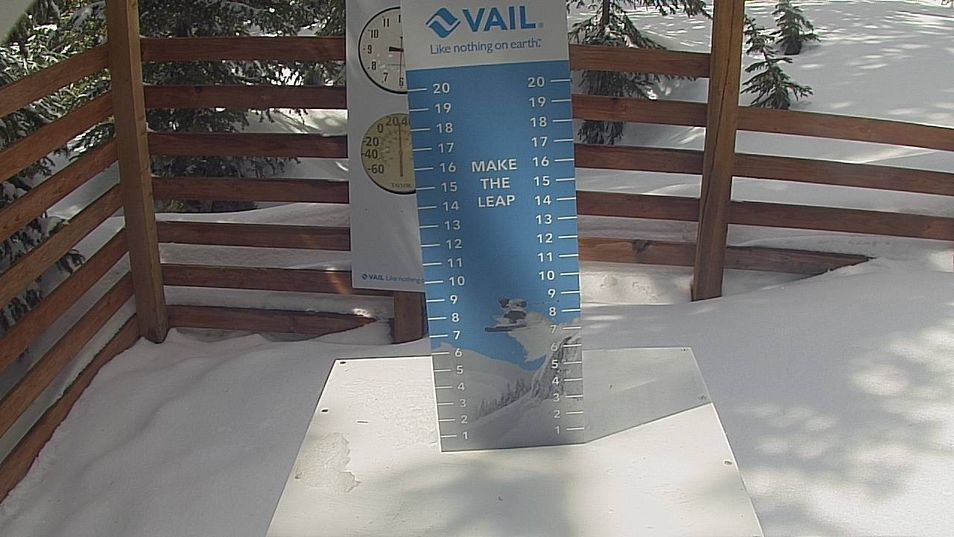 Webcam located at: Vail: View Snow Stake
