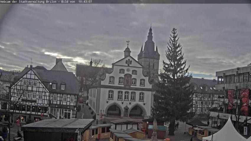 Webcam located at: Brilon center