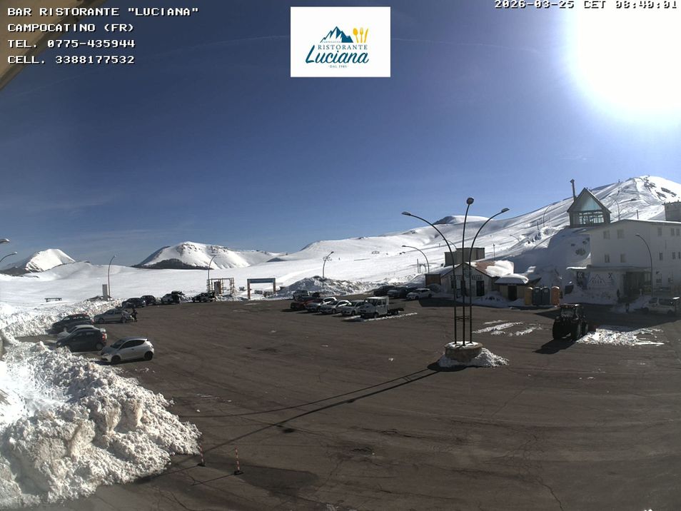 Webcam located at: Campo Catino Ski Resort - Bar Ristorante Luciana