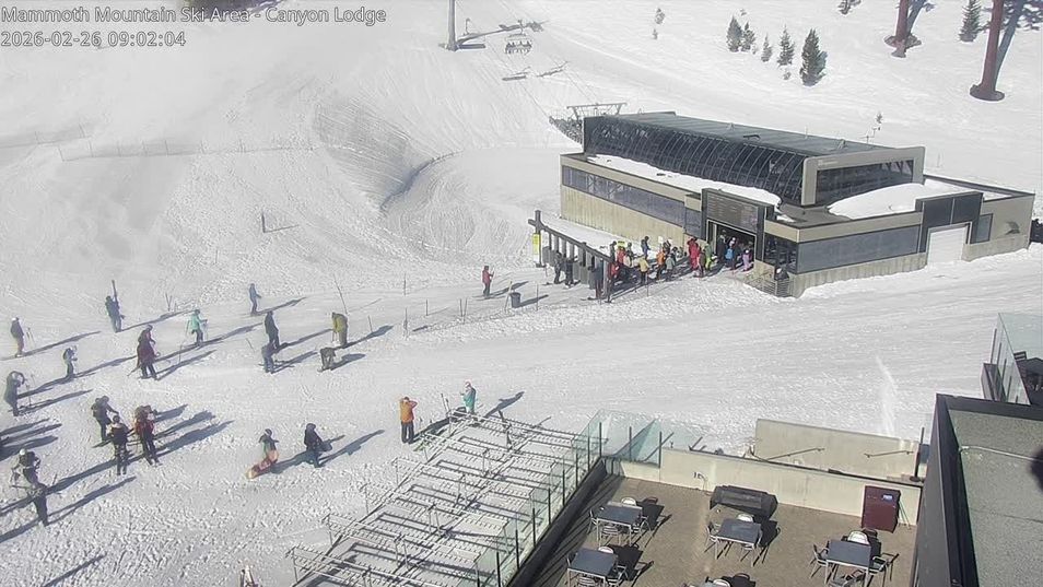 Webcam mit dem Standort: Mammoth Mountain: Canyon Express