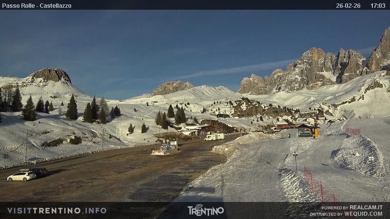 Webcam mit dem Standort: Carosello delle Malghe - Rollepass - 