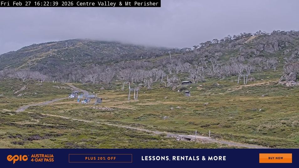 Webcam mit dem Standort: Perisher: Centre Valley