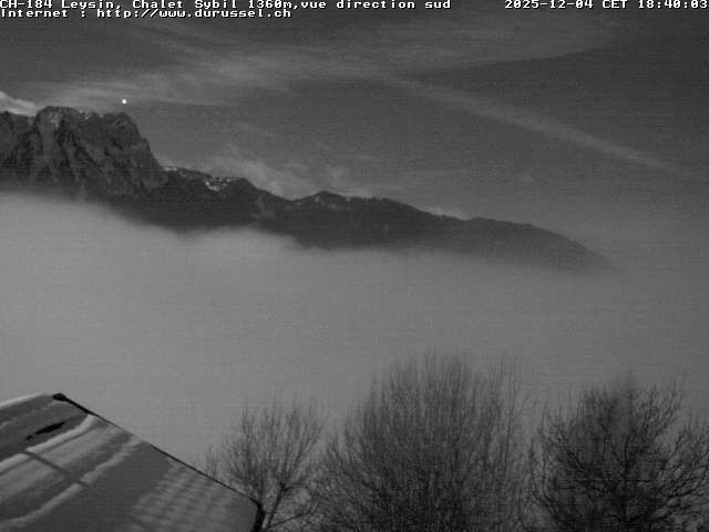 Webcam mit dem Standort: Chalet Sybil Südost