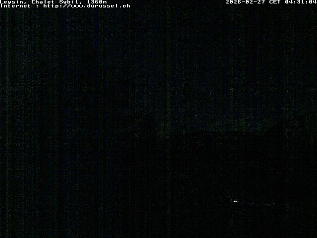 Webcam mit dem Standort: Chalet Sybil