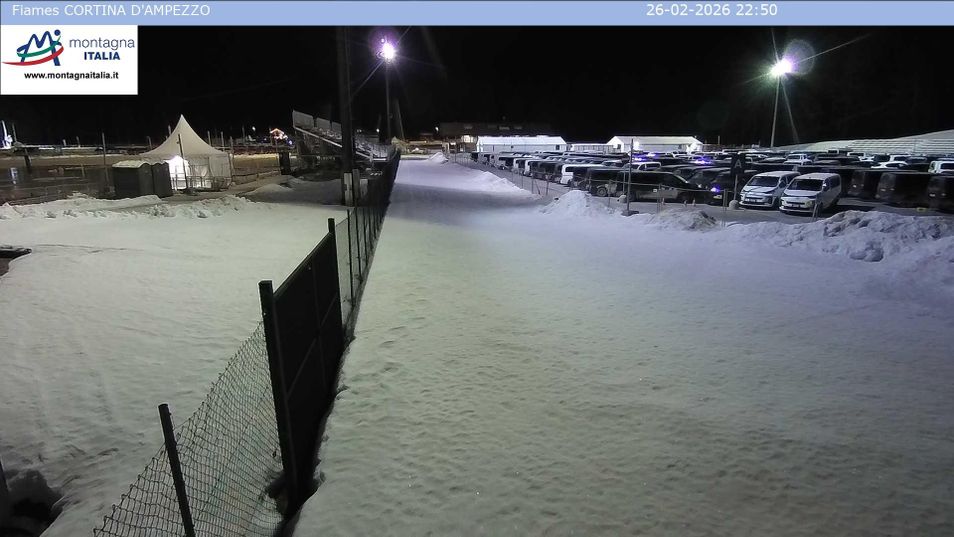 Webcam located at: Cortina: Nordic Center Fiames