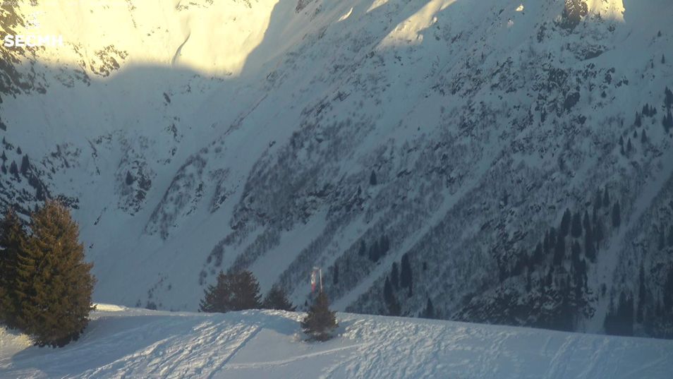 Webcam mit dem Standort: Blick von Le Signal - Les Contamines
