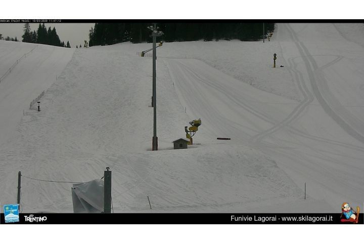 Webcam mit dem Standort: Die Pisten Bosco und Matusa