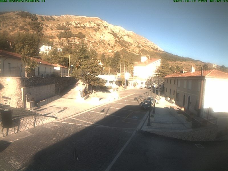 Webcam mit dem Standort: Dorfzentrum Rocca di Cambio