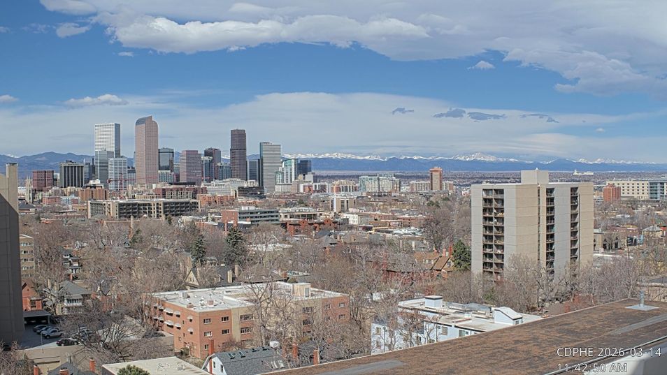 Webcam located at: Downtown Mile High City Denver