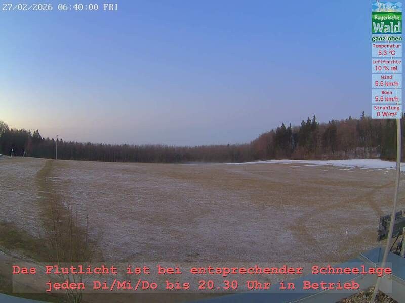 Webcam located at: DSV nordic aktiv Zentrum Althütte - South