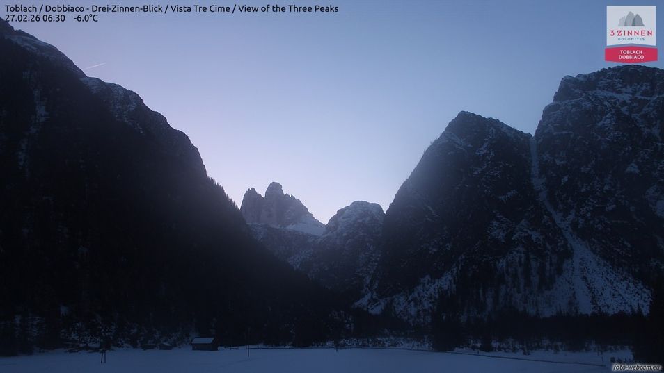 Webcam mit dem Standort: Toblach: Drei Zinnen Blick