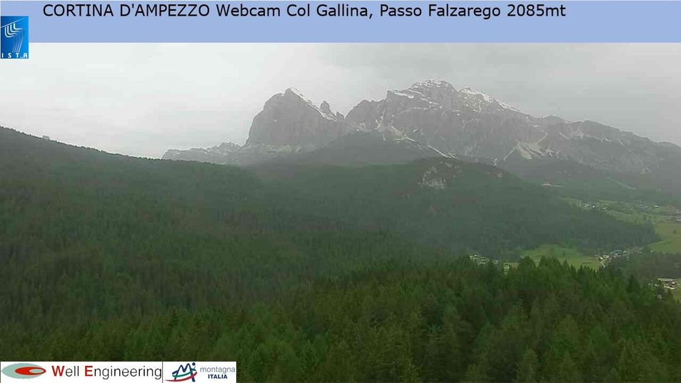 Webcam mit dem Standort: Cortina d'Ampezzo: Sessellift Falzarego
