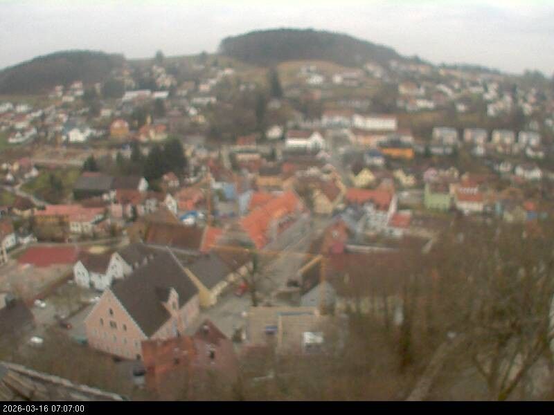 Webcam located at: Falkenstein near Cham