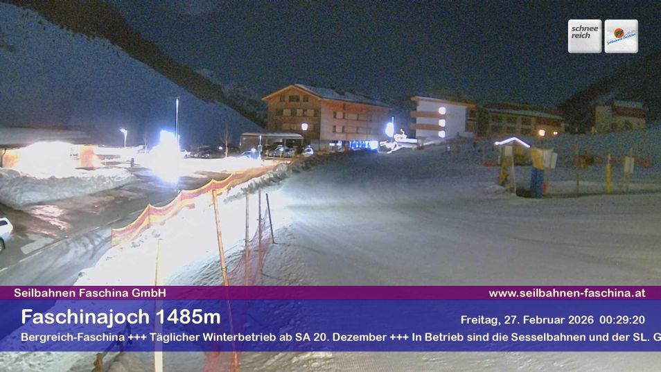 Webcam located at: Faschina Pass, base station 