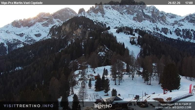 Webcam located at: Vigo di Fassa - Cigolade