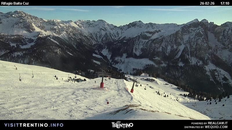 Webcam mit dem Standort: Fassatal - Buffaure - Sessellift "Col de Valvacin"