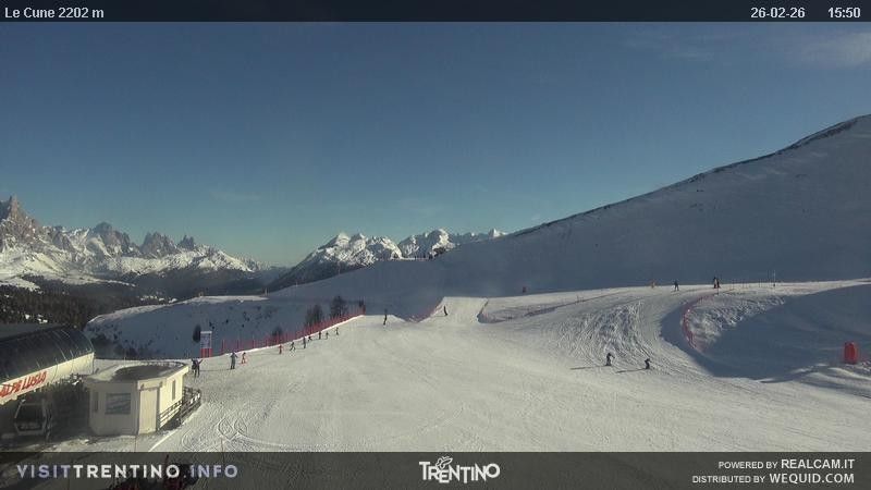 Webcam located at: Lift Ronchi-Valbona, Ski Resort Alpe Lusia
