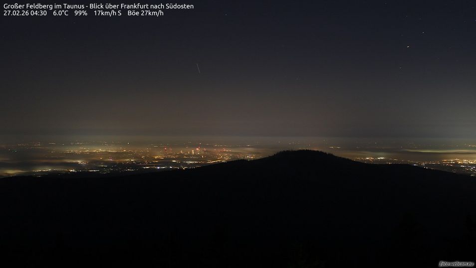 Webcam located at: Feldberg - Frankfurt