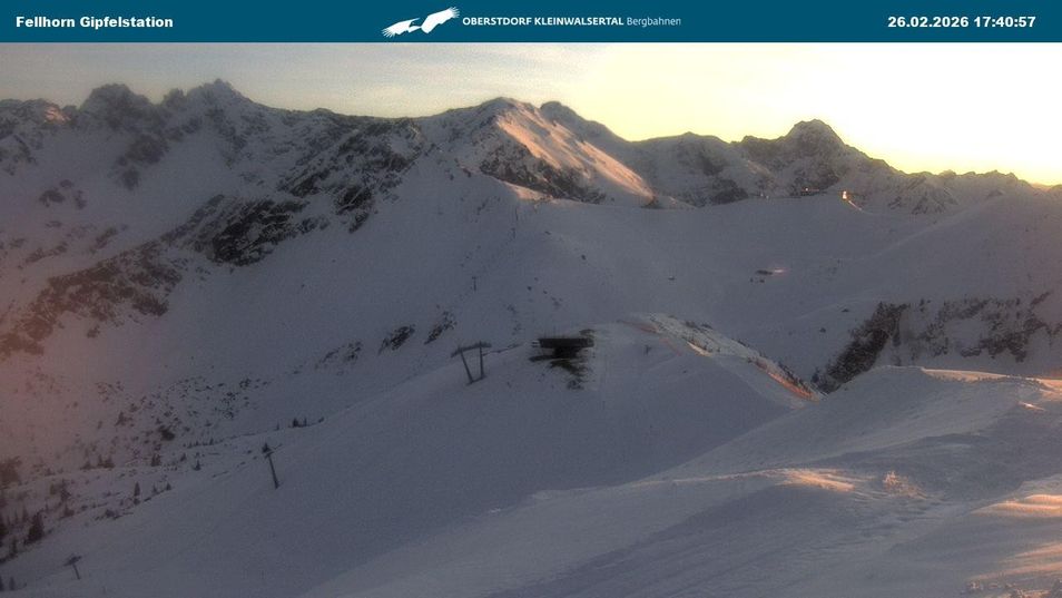 Webcam mit dem Standort: Fellhorn Gipfelstation