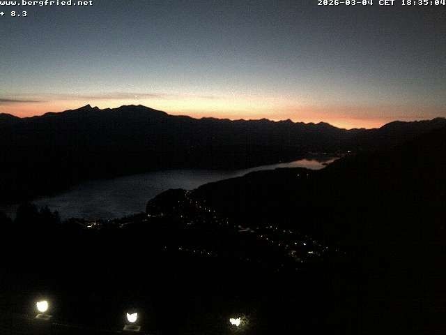 Webcam mit dem Standort: Ferndorf am Millstätter See