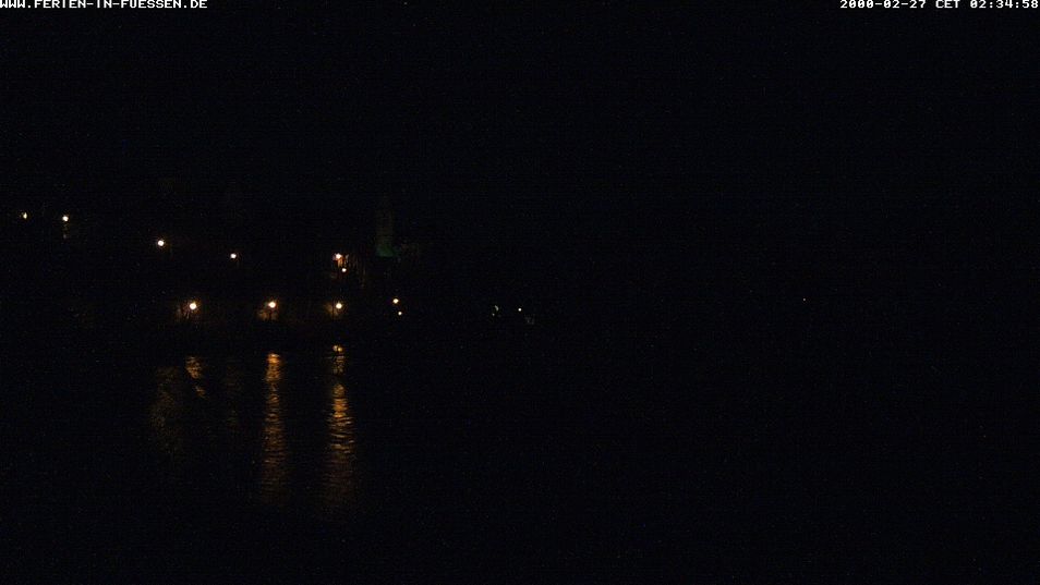 Webcam mit dem Standort: Füssen: Blick auf den Lech