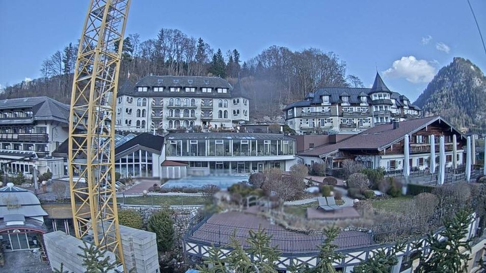 Webcam mit dem Standort: Fuschl am See: Hotel Ebners Waldhof
