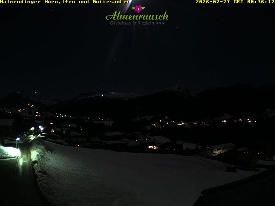 Webcam mit dem Standort: Gästehaus Almenrausch