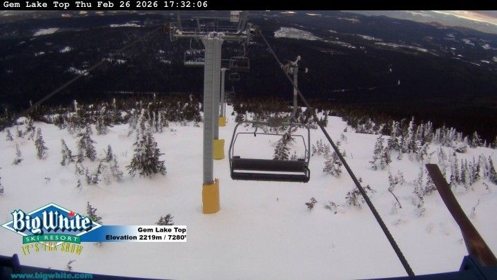 Webcam mit dem Standort: Gem Lake Express - Bergstation