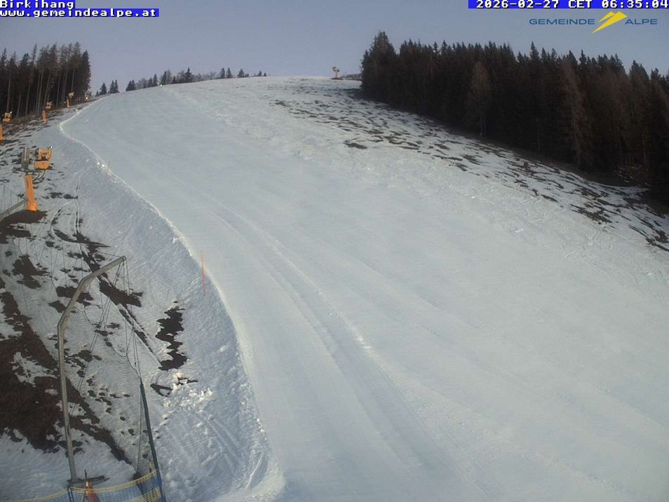 Webcam mit dem Standort: Gemeindealpe Mitterbach Birkihang