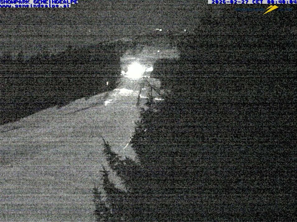 Webcam mit dem Standort: Gemeindealpe Mitterbach - Snowpark