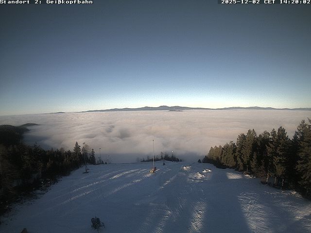 Webcam located at: Geisskopfbahn top station
