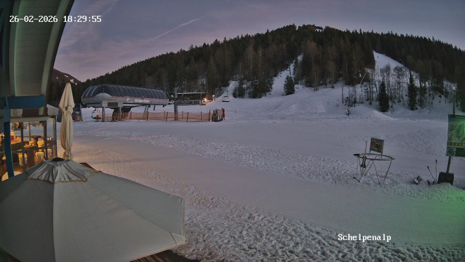 Webcam located at: Balderschwang: Schelpenalp Restaurant