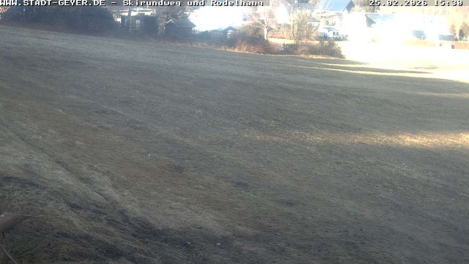 Webcam mit dem Standort: Geyer: Skirundweg und Rodelhang