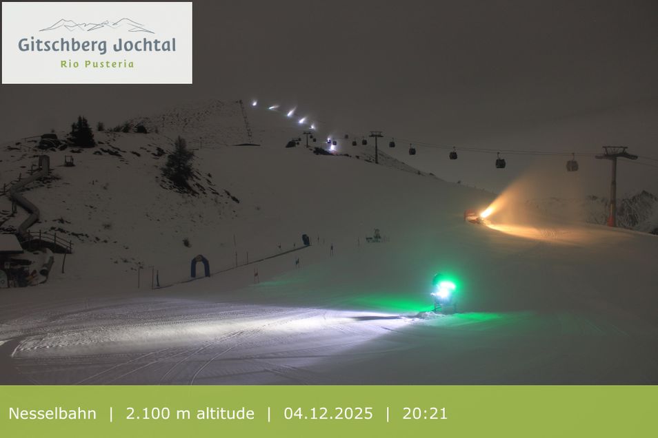 Webcam located at: Gitschberg Ski Resort: View Nesselbahn