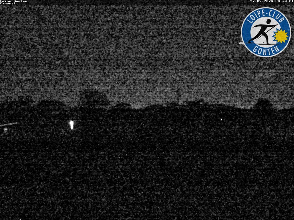 Webcam mit dem Standort: Gonten bei Appenzell: Kirche und Loipen