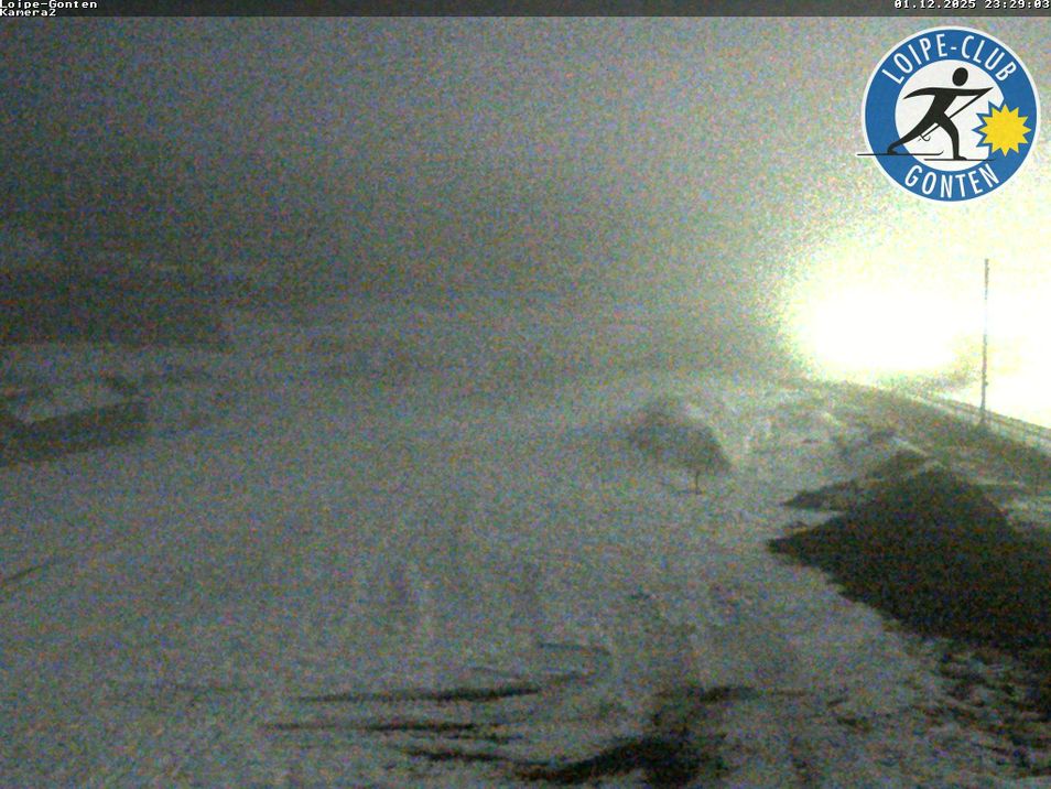 Webcam mit dem Standort: Gonten: Langlaufgebiet