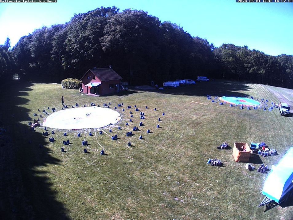 Webcam located at: Gladbeck Balloon launch site