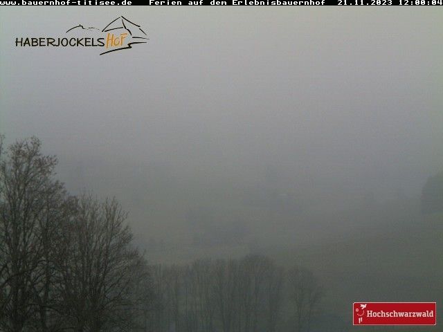 Webcam mit dem Standort: Haberjockelshof im Hochschwarzwald