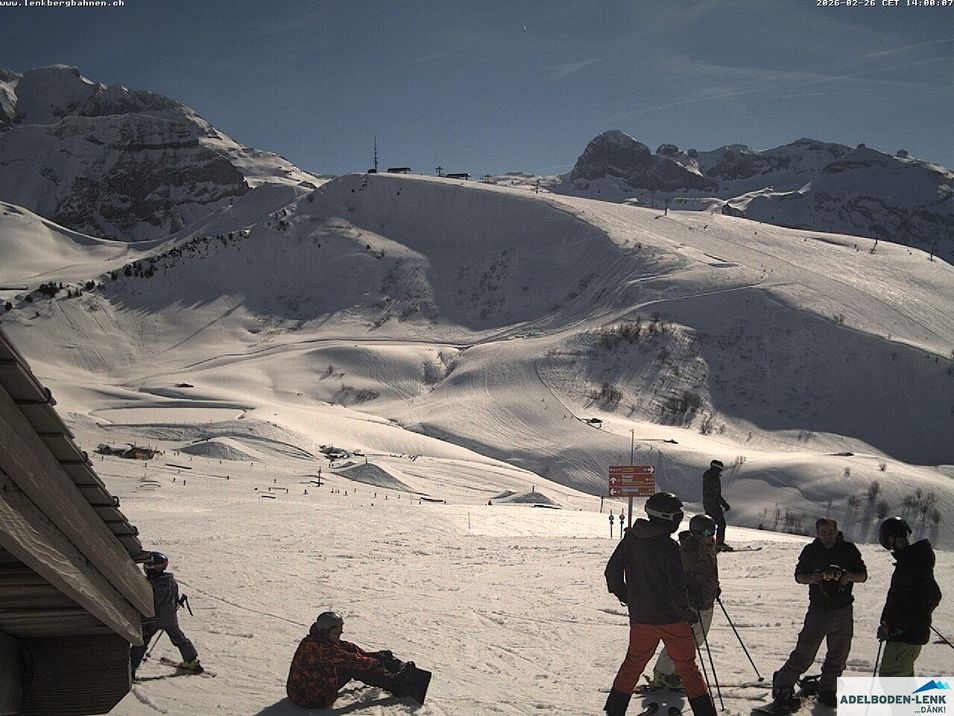 Webcam mit dem Standort: Adelboden: Hahnenmoos