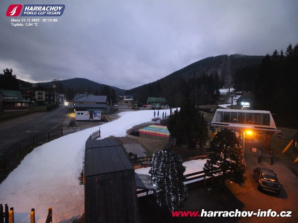 Webcam located at: Harrachov: Valley Station
