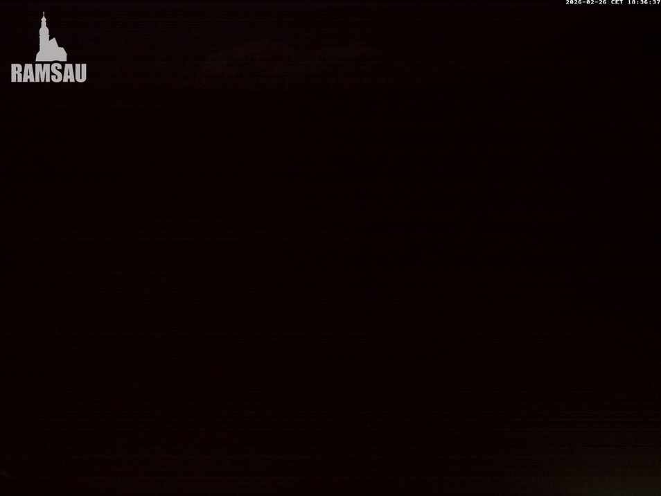 Webcam mit dem Standort: Hintersee bei Ramsau im Berchtesgadener Land