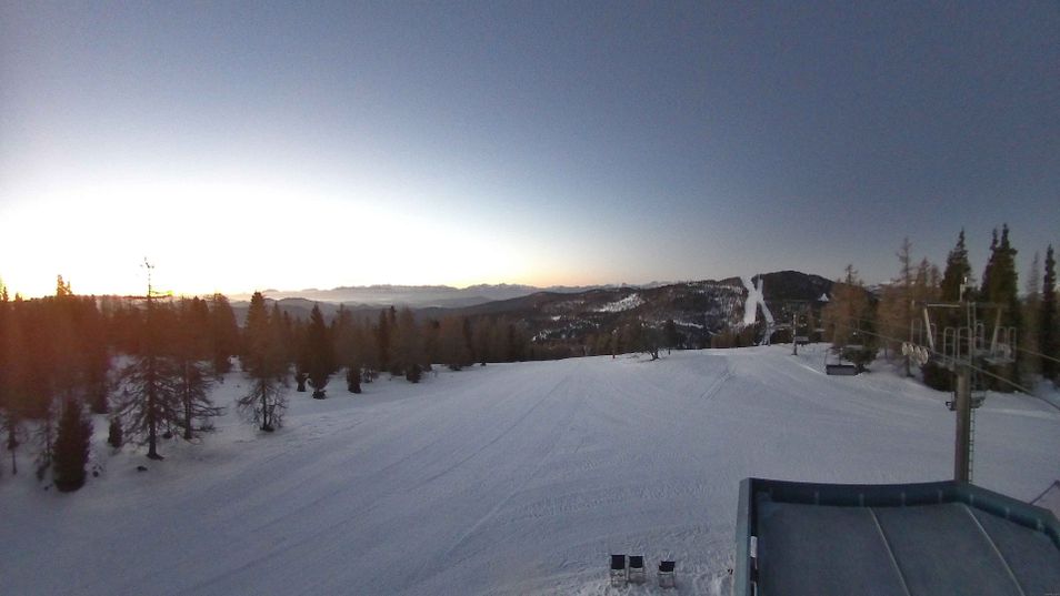 Webcam mit dem Standort: Hochrindl: Blickrichtung Kruckenhöhe
