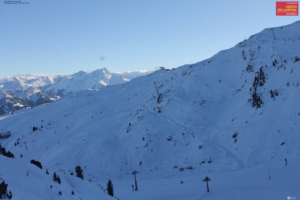 Webcam mit dem Standort: Hochzillertal: Bergrestaurant Mountain View