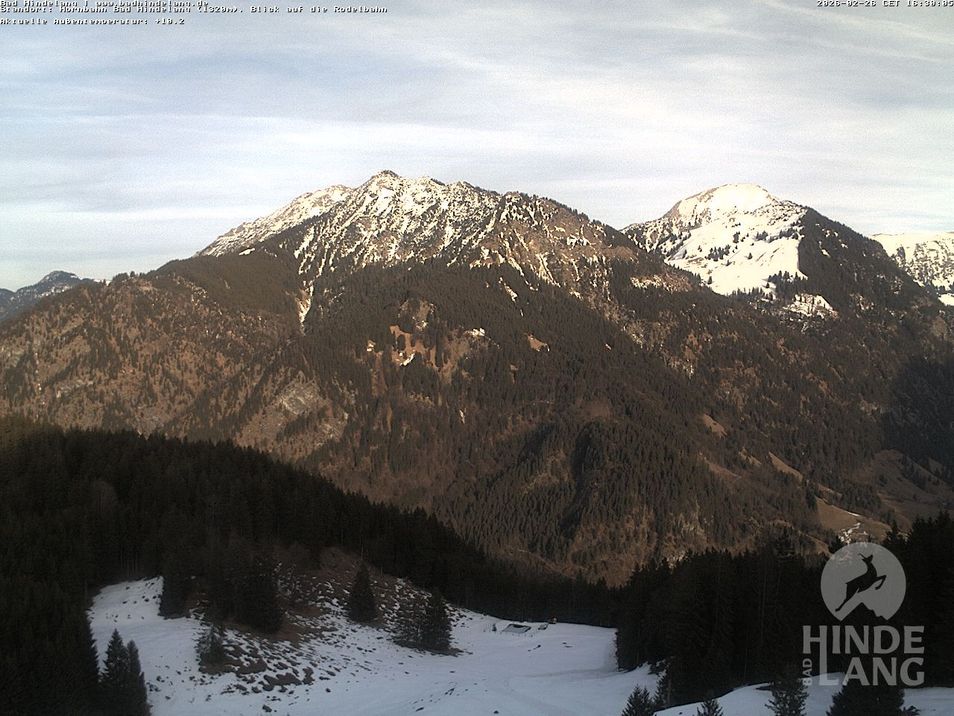 Webcam located at: Hornbahn mountain station Hindelang