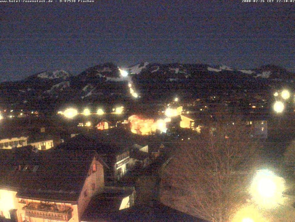 Webcam mit dem Standort: Fischen: Hotel Rosenstock