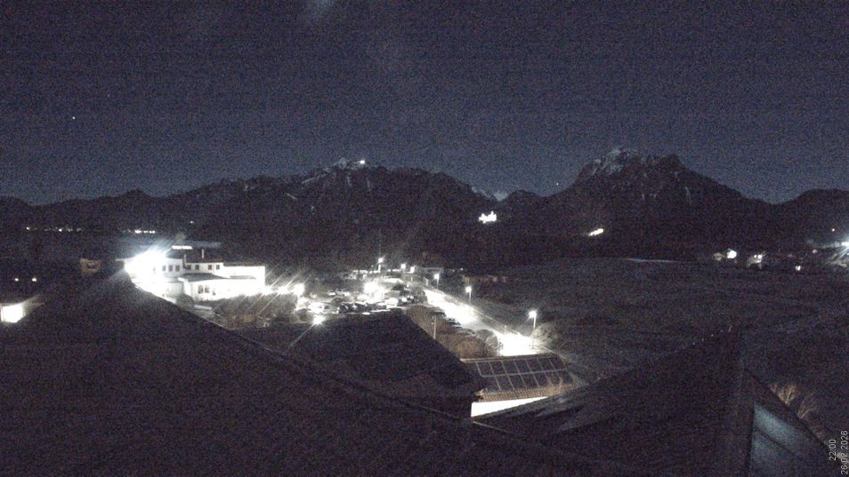 Webcam mit dem Standort: Füssen: Hotel Sommer im Allgäu