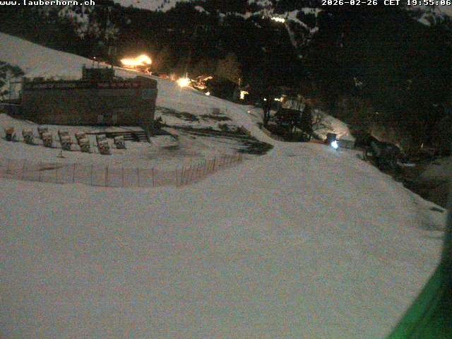 Webcam located at: Innerwengen: finish area of Lauberhornrace