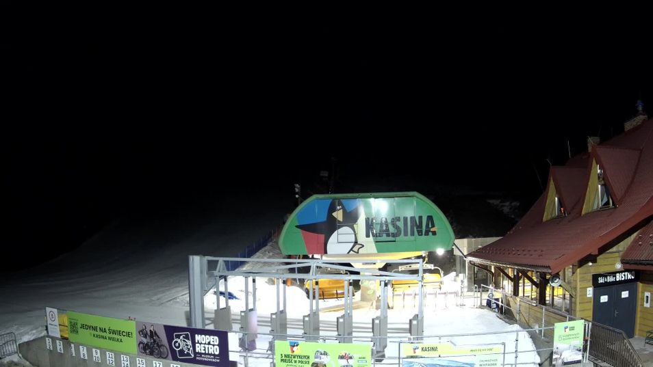 Webcam mit dem Standort: Kasina Ski - Talstation
