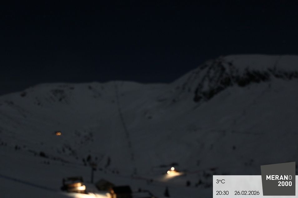 Webcam mit dem Standort: Meran 2000: Kirchsteigerhütte