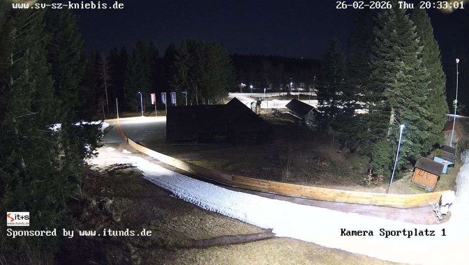 Webcam mit dem Standort: Kniebis Loipen und Hütte